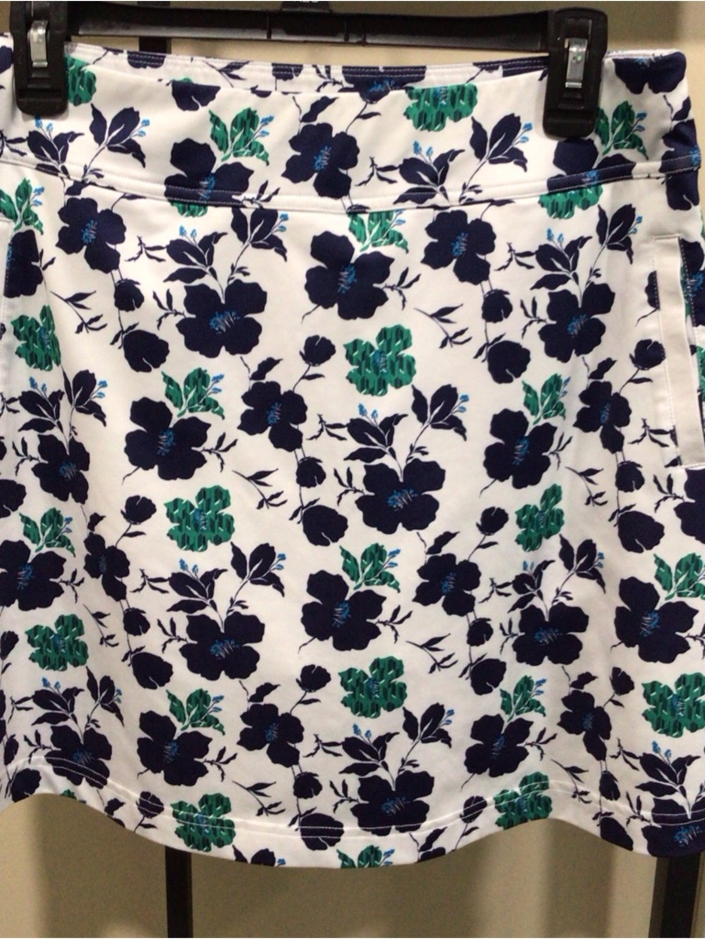 Callaway Floral Golf Skort Blue Green Sz. M